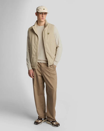 LYLE & SCOTT COTTON MERINO CREW NECK JUMPER