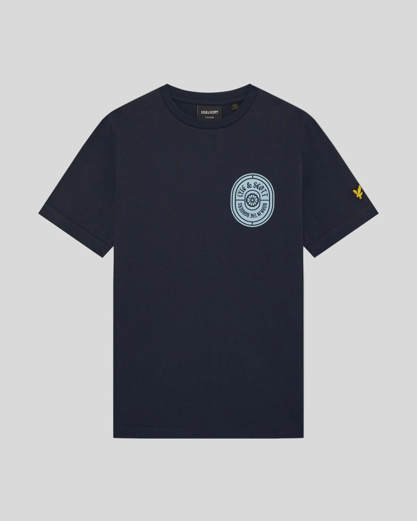LYLE & SCOTT KIDS GRAPHIC BADGE COTTON T-SHIRT