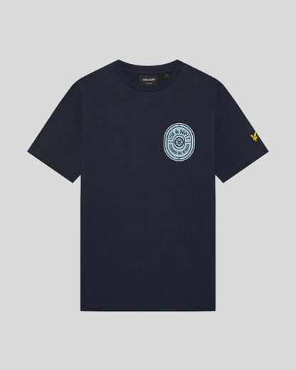 LYLE & SCOTT KIDS GRAPHIC BADGE COTTON T-SHIRT