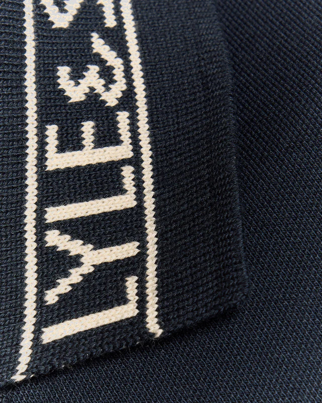 LYLE & SCOTT LOGO RIBBED POLO SHIRT