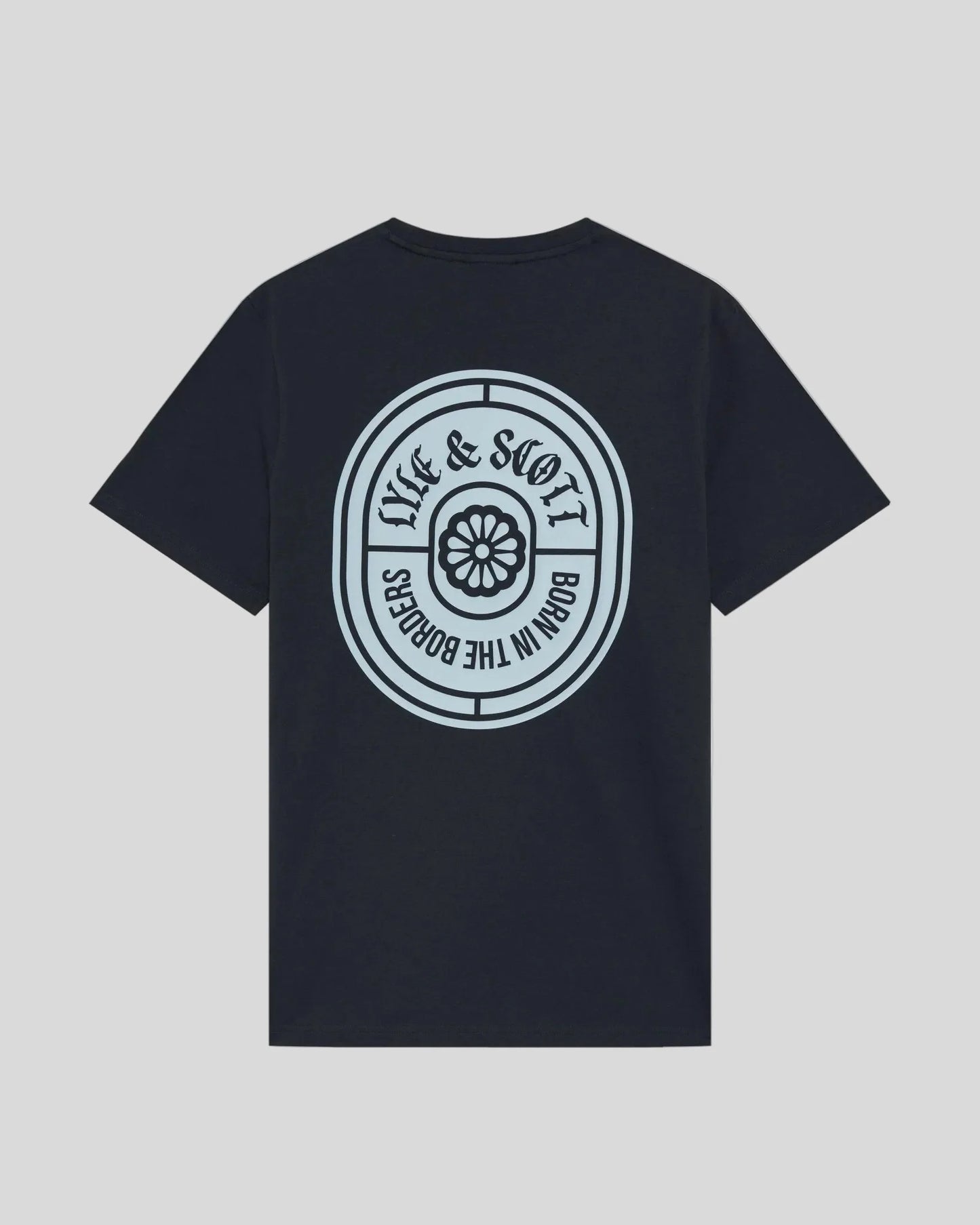 LYLE & SCOTT GRAPHIC BADGE COTTON T-SHIRT