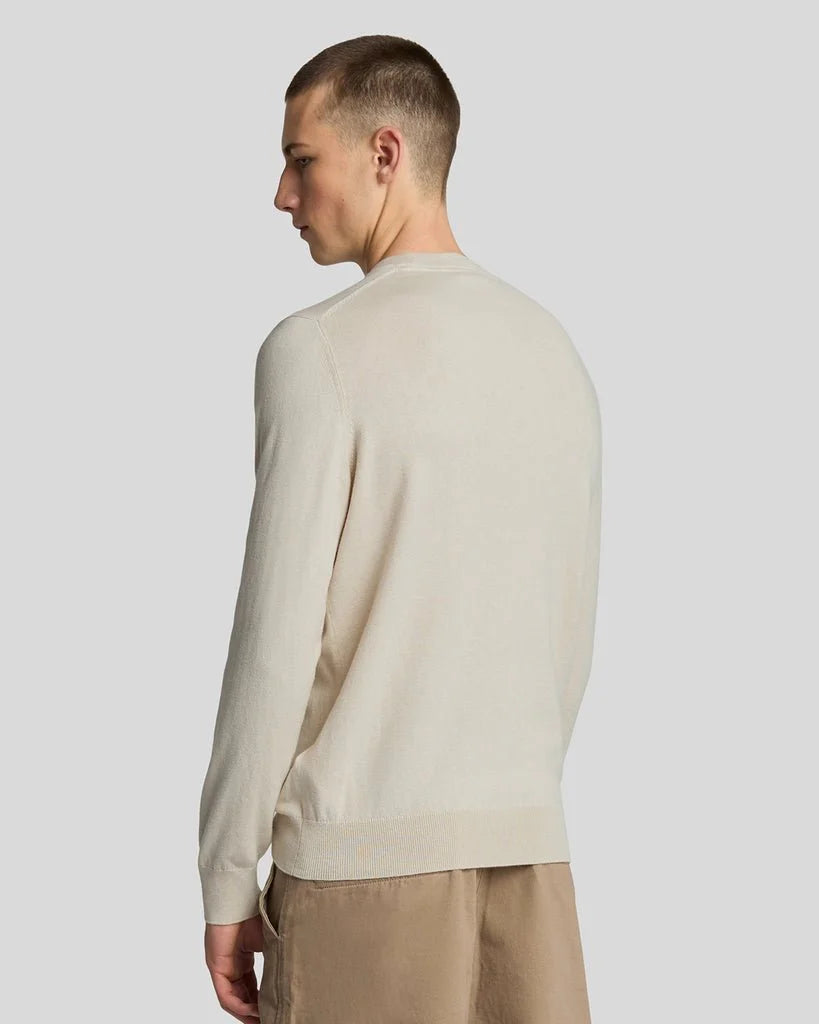 LYLE & SCOTT COTTON MERINO CREW NECK JUMPER