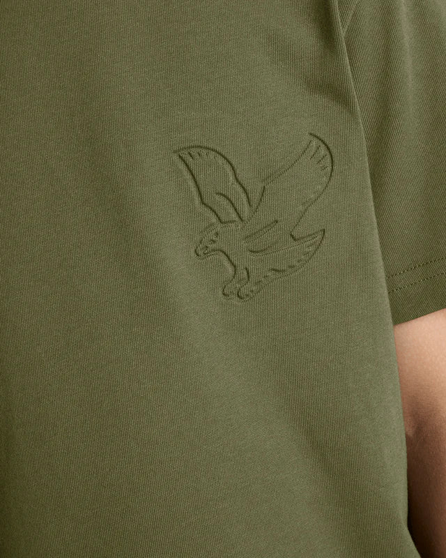 LYLE & SCOTT EMBOSSED EAGLE T SHIRT
