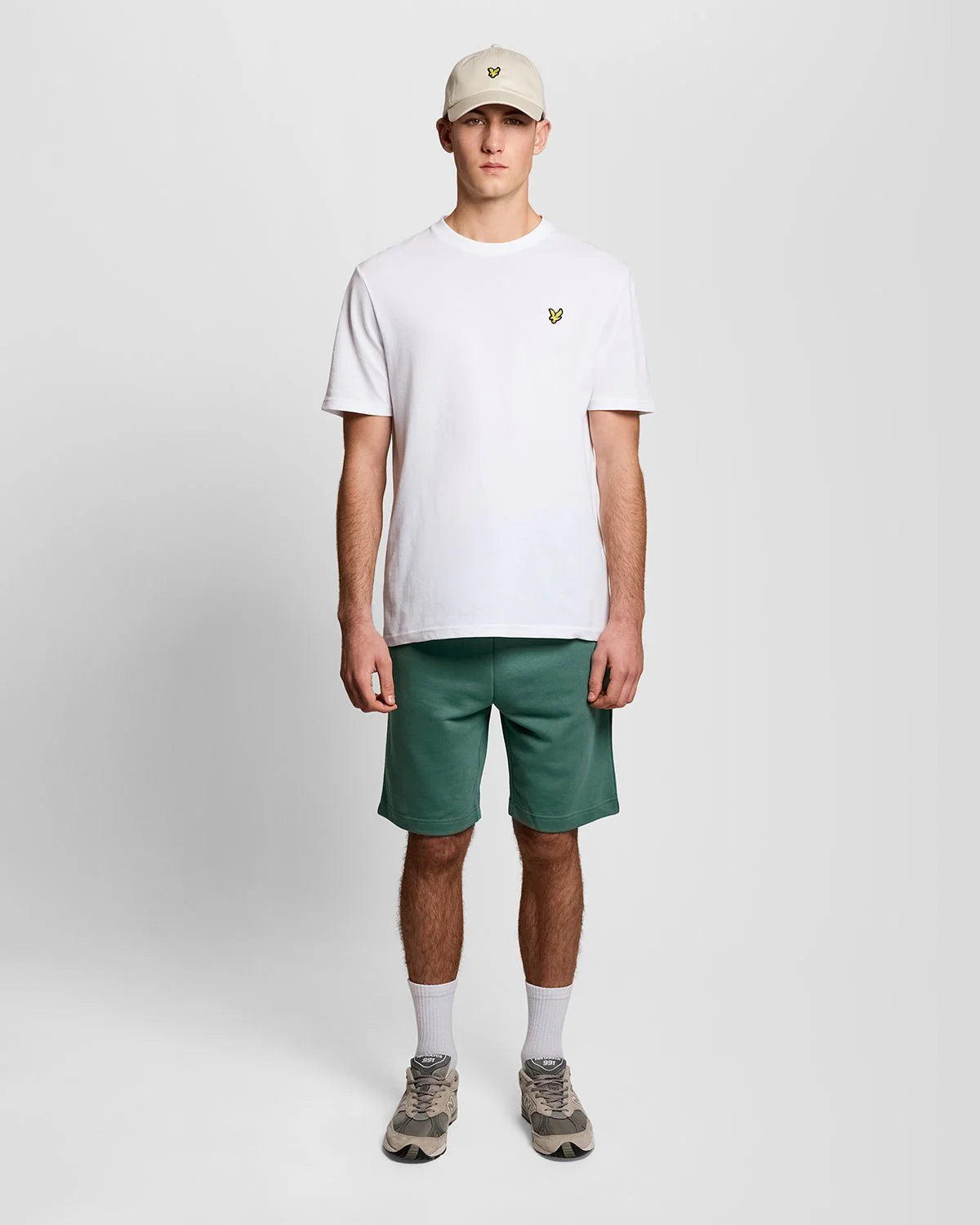 LYLE & SCOTT COTTON SWEAT SHORTS