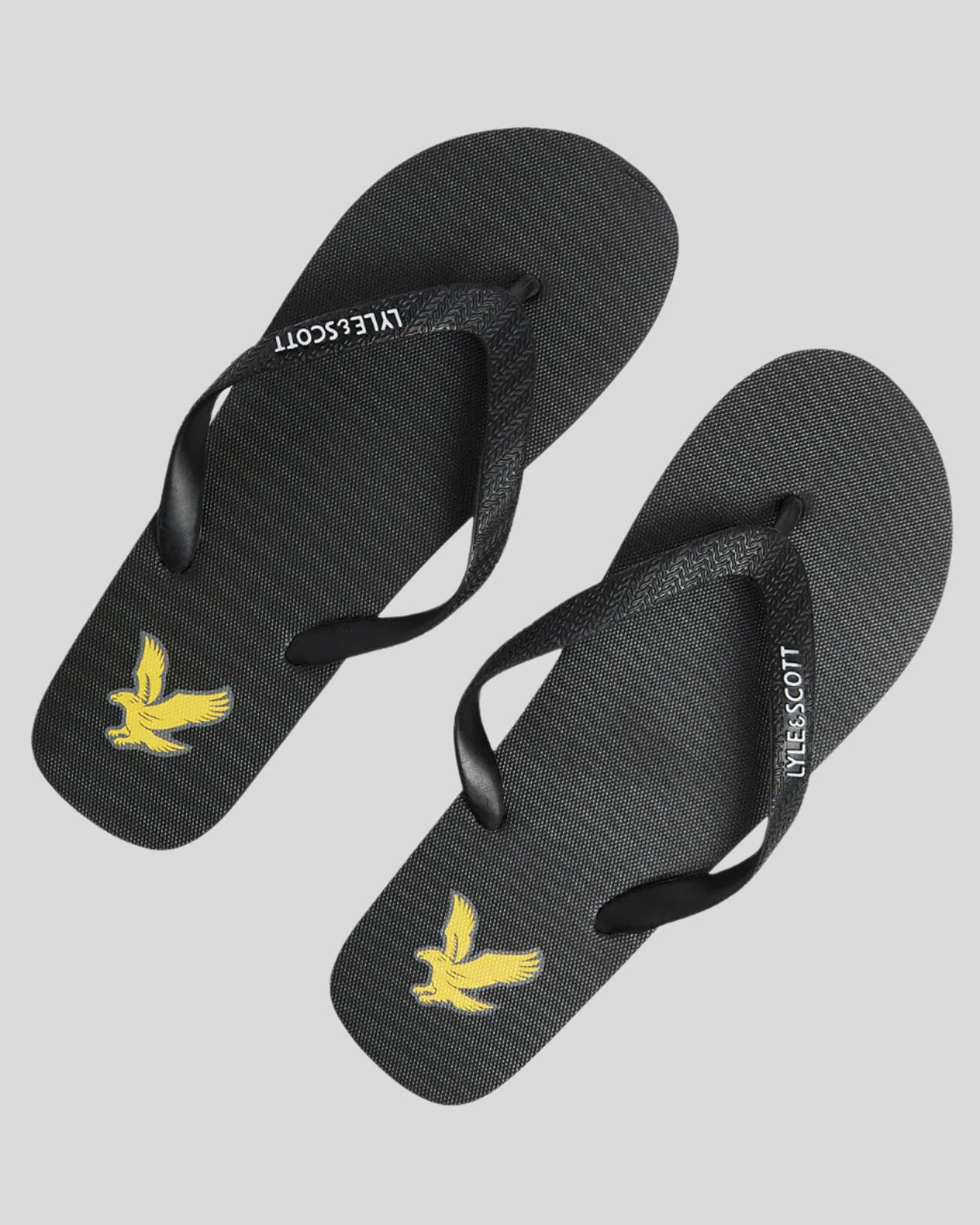 LYLE & SCOTT KIDS LOGO FLIP FLOPS