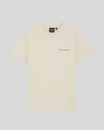LYLE & SCOTT SCRIPT LOGO COTTON CREW NECK
