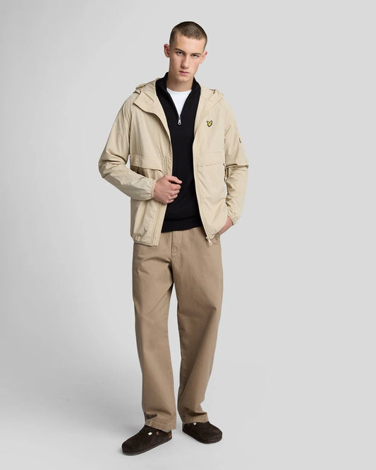 LYLE&SCOTT COTTON MERINO 1/4 ZIP JUMPER