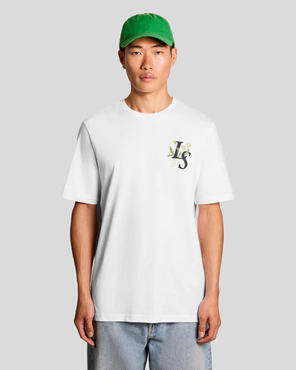 LYLE & SCOTT BOTANICAL GRAPHIC T SHIRT