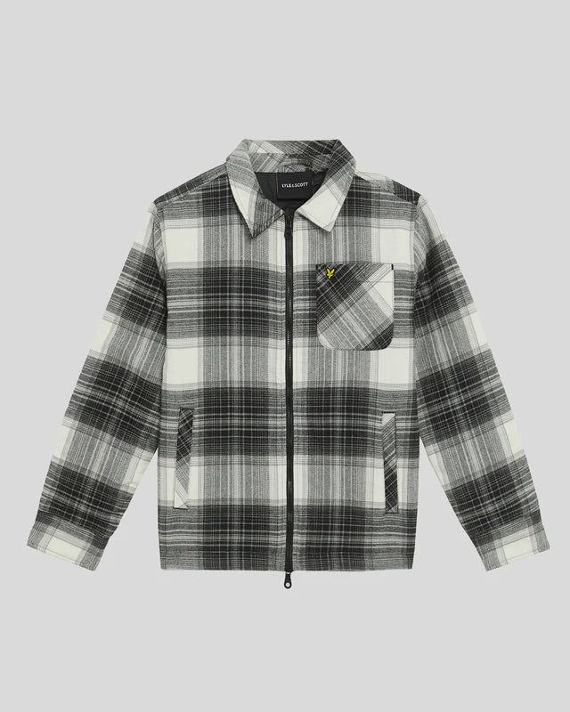 LYLE&SCOTT BRUSHED CHECK JACKET