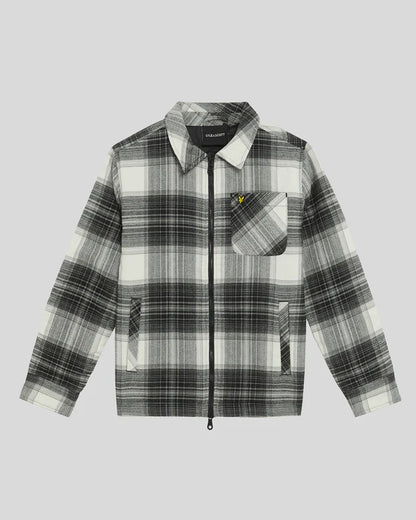 LYLE&SCOTT BRUSHED CHECK JACKET