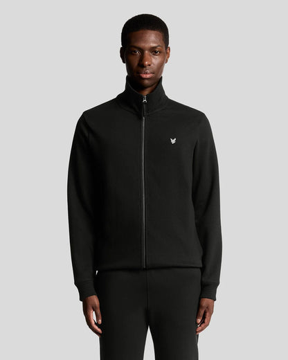 LYLE & SCOTT DIAGONAL WEAVE TRACK JACKET