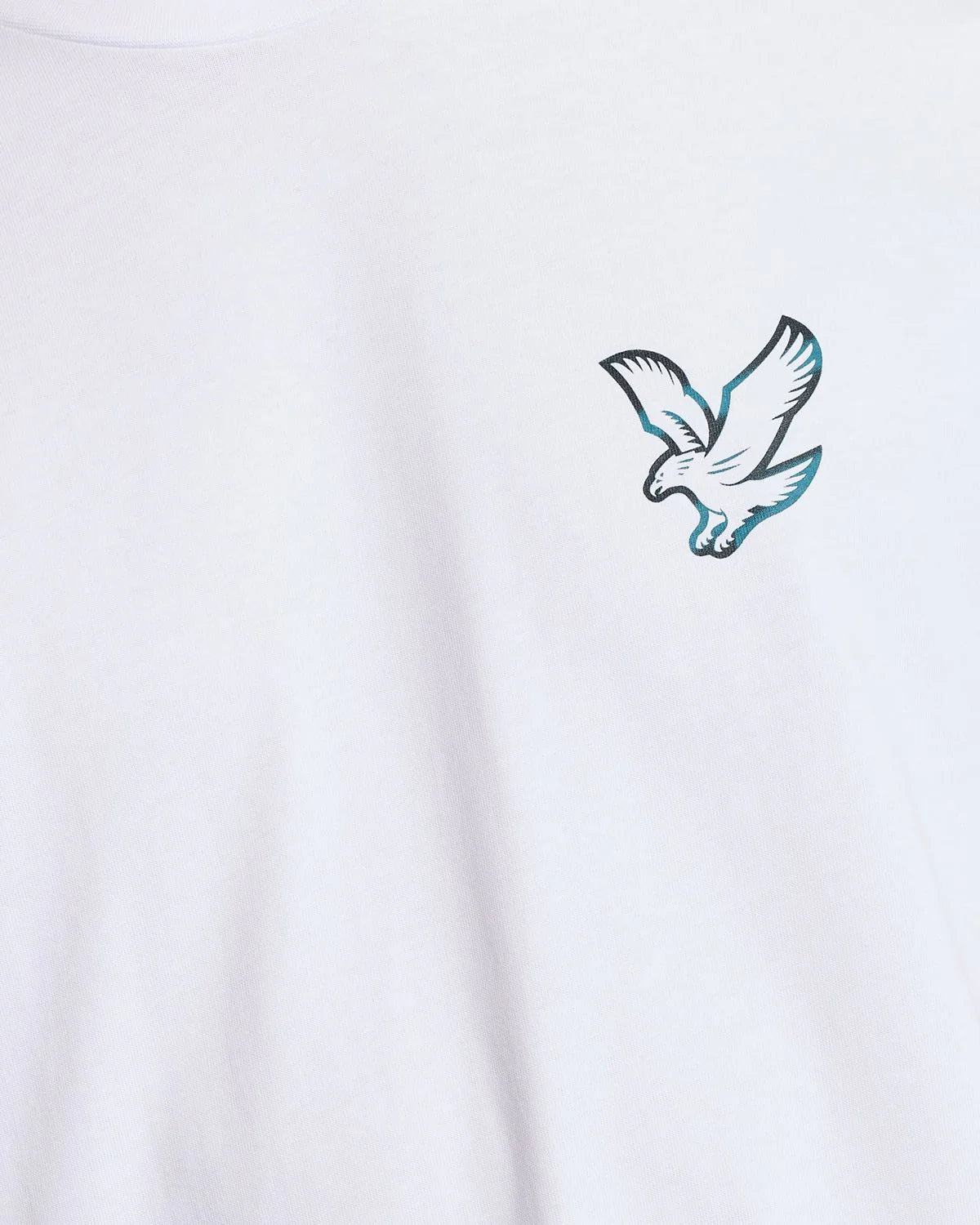 LYLE & SCOTT CHROME EAGLE GRAPHIC T SHIRT