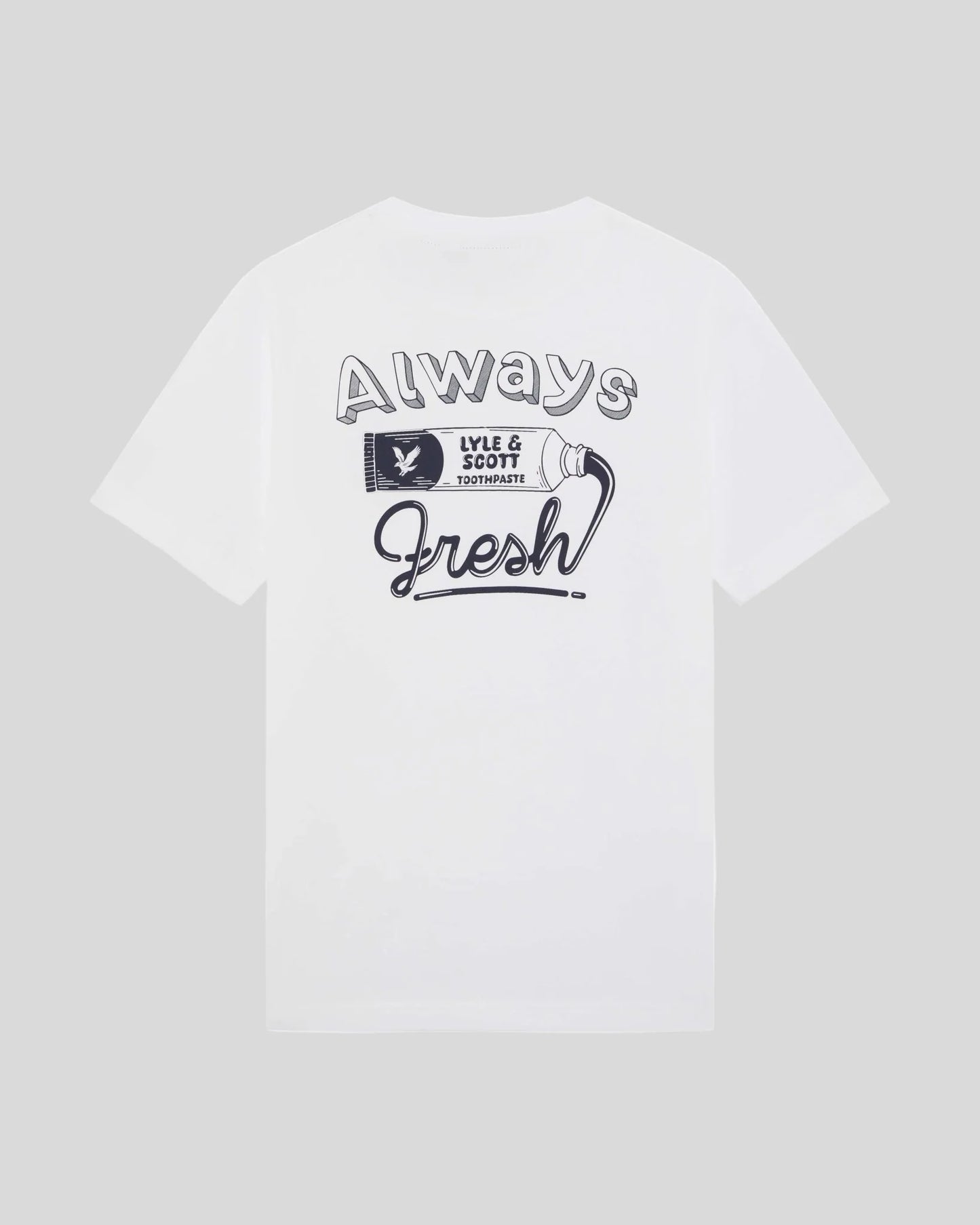LYLE & SCOTT KIDS TOOTHPASTE GRAPHIC T SHIRT