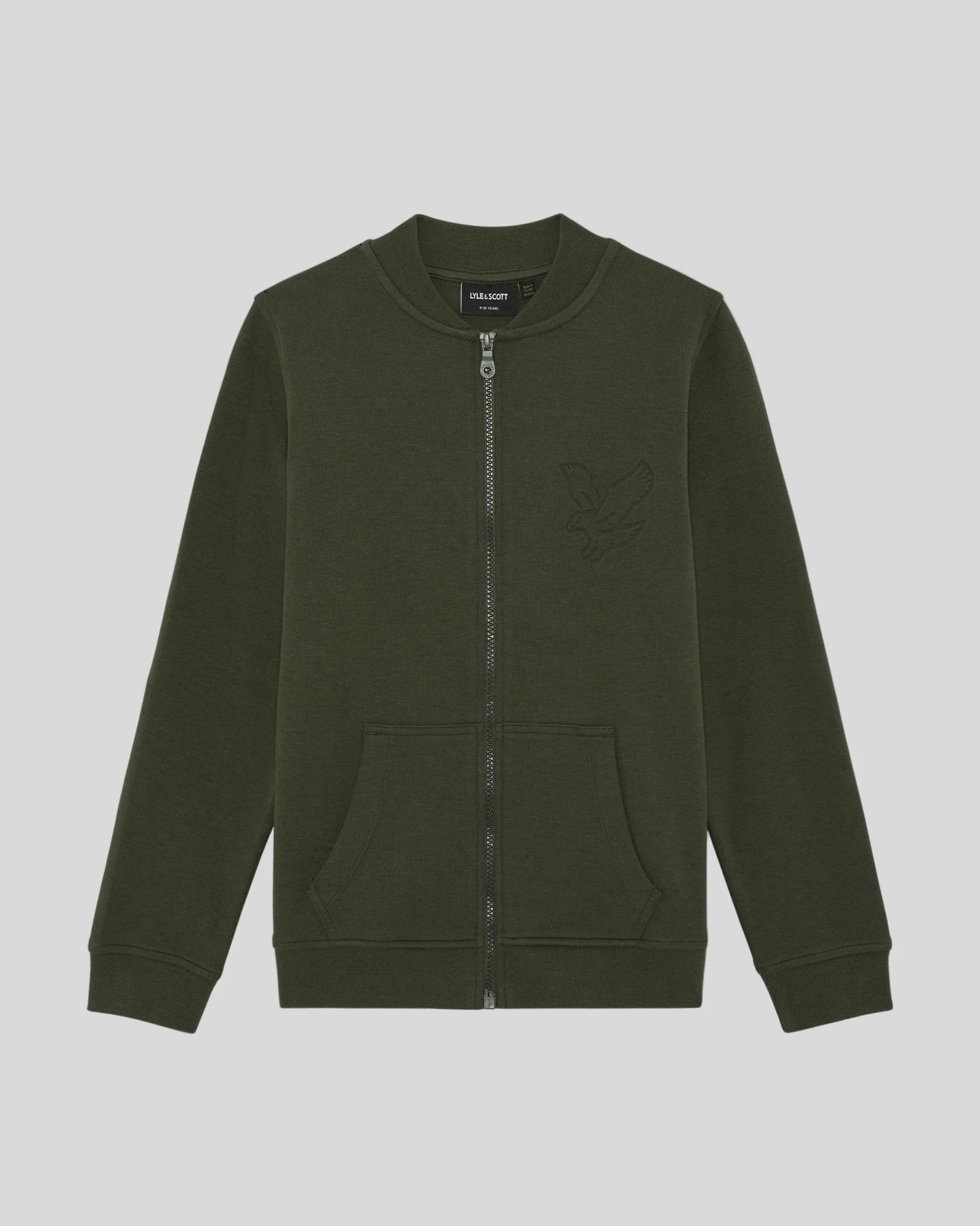 LYLE& SCOTT EMBOSSED EAGLE TRACK JACKET