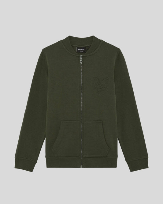 LYLE& SCOTT EMBOSSED EAGLE TRACK JACKET