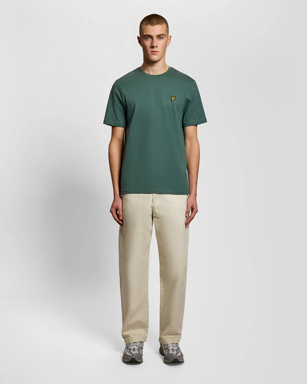LYLE & SCOTT COTTON CREW NECK T SHIRT