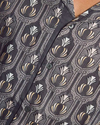 LYLE & SCOTT SS BOTANICAL GRAPHIC SHIRT
