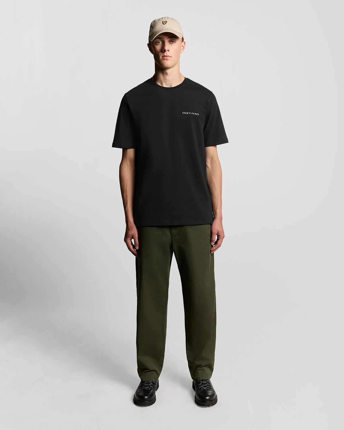 LYLE & SCOTT SCRIPT LOGO CREW NECK