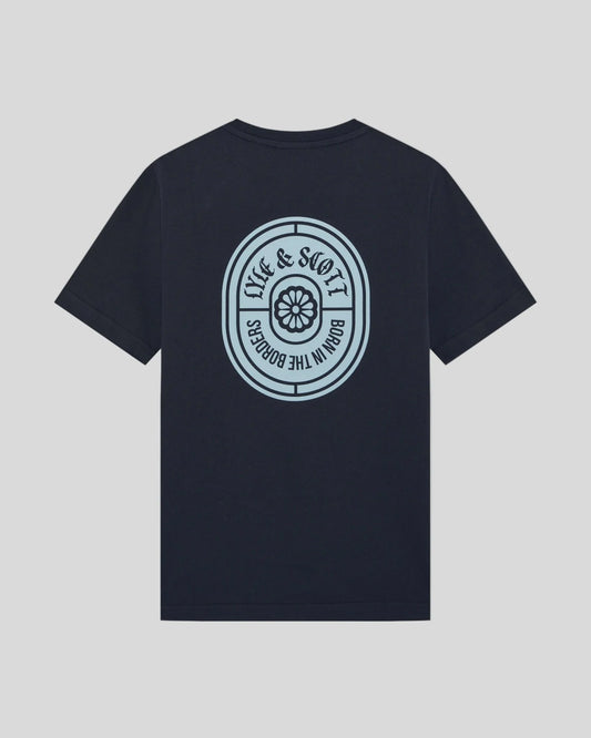 LYLE & SCOTT KIDS GRAPHIC BADGE COTTON T-SHIRT