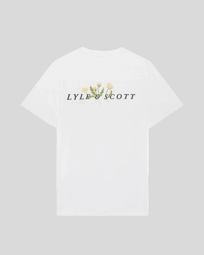 LYLE & SCOTT BOTANICAL GRAPHIC T SHIRT