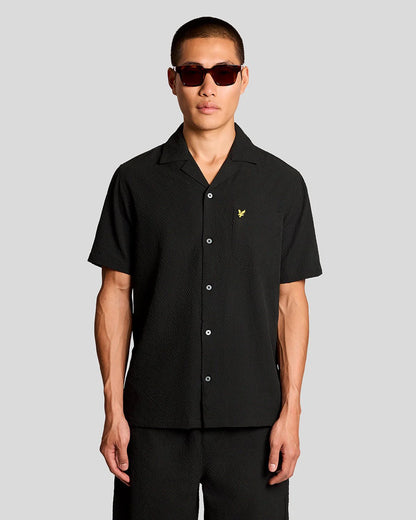 LYLE & SCOTT SS CRINLE SHIRT