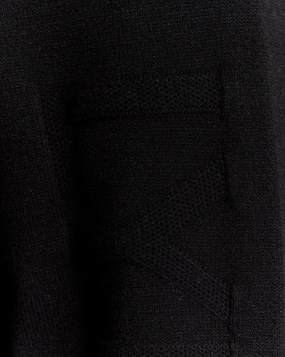 LYLE&SCOTT MESH LOGO CREW NECK JUMPER