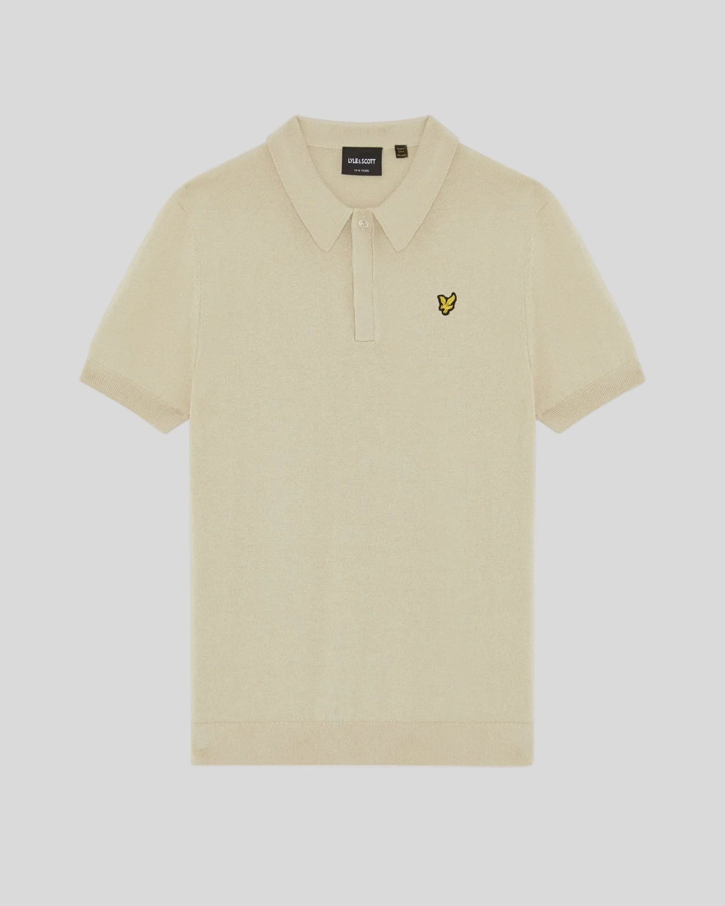 LYLE & SCOTT KIDS KNITTED POLO SHIRT
