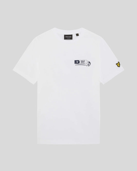 LYLE & SCOTT KIDS TOOTHPASTE GRAPHIC T SHIRT