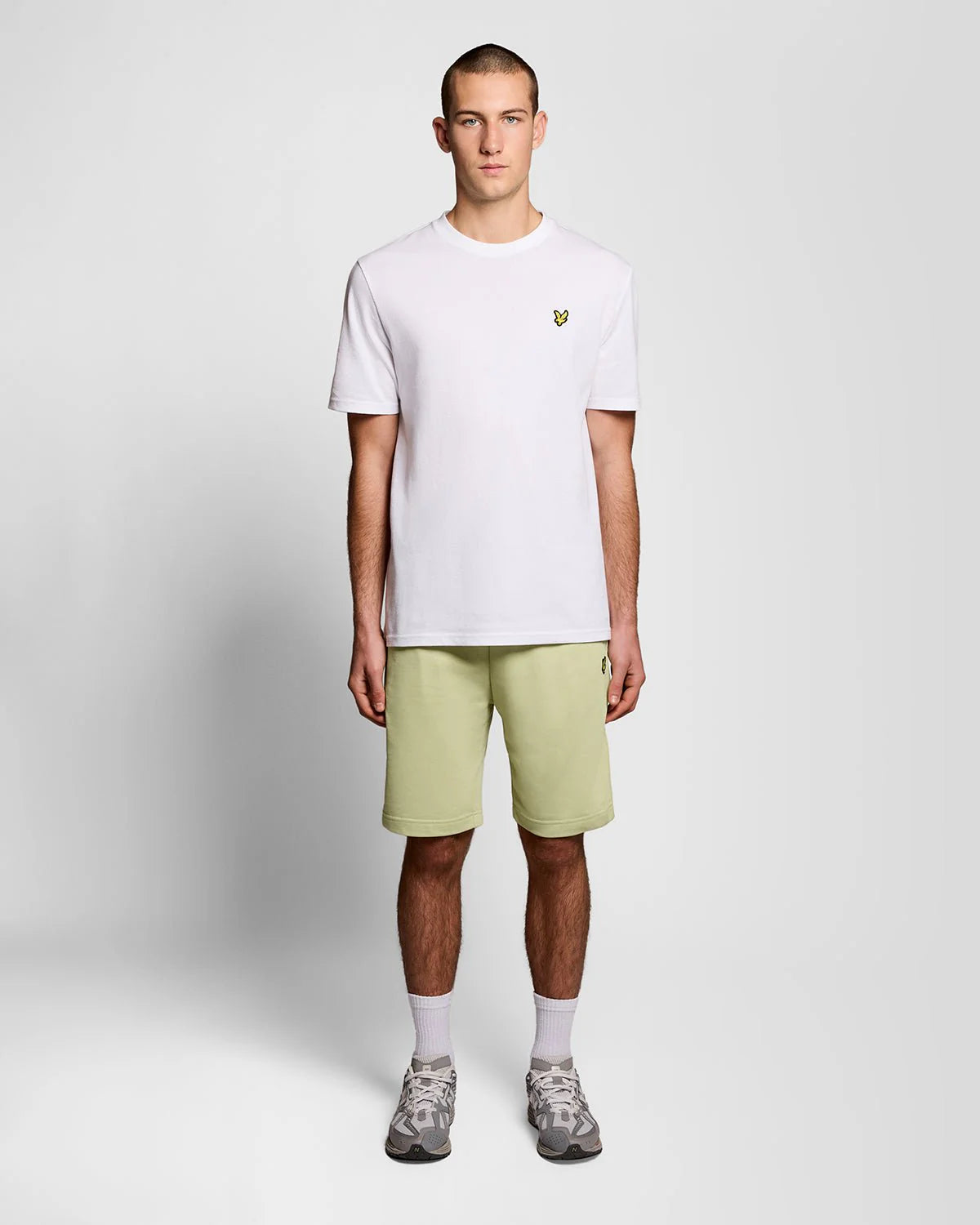 LYLE & SCOTT COTTON SWEAT SHORTS