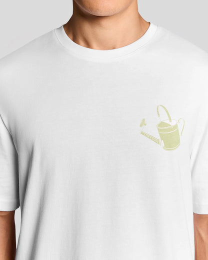 LYLE & SCOTT BACK PRINT GRAPHIC T SHIRT