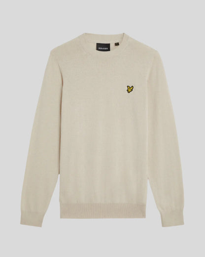 LYLE & SCOTT COTTON MERINO CREW NECK JUMPER
