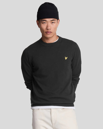 LYLE&SCOTT COTTON MERINO CREWNECK JUMPER