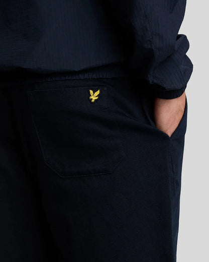 LYLE & SCOTT COTTON LINEN DRAWSTRING SHORT