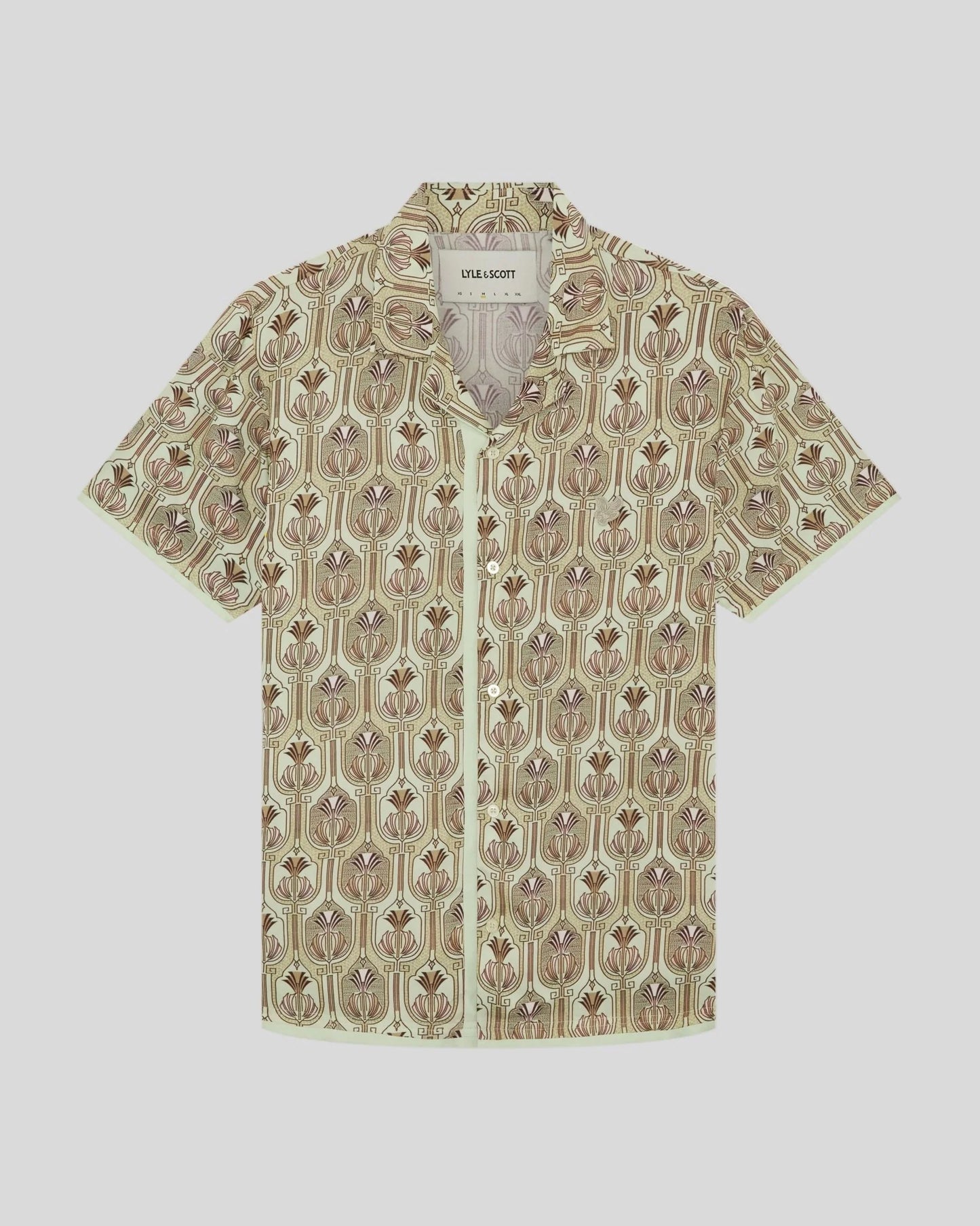 LYLE & SCOTT SS BOTANICAL GRAPHIC SHIRT