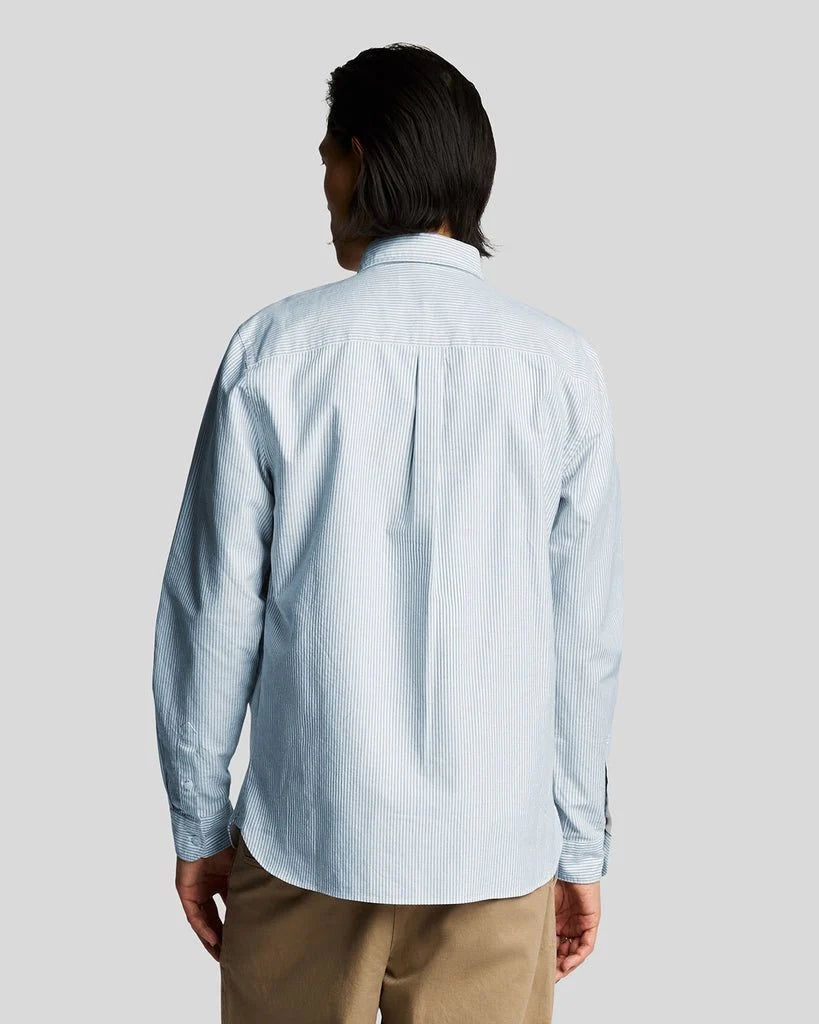 LYLE&SCOTT STRIPE OXFORD SHIRT