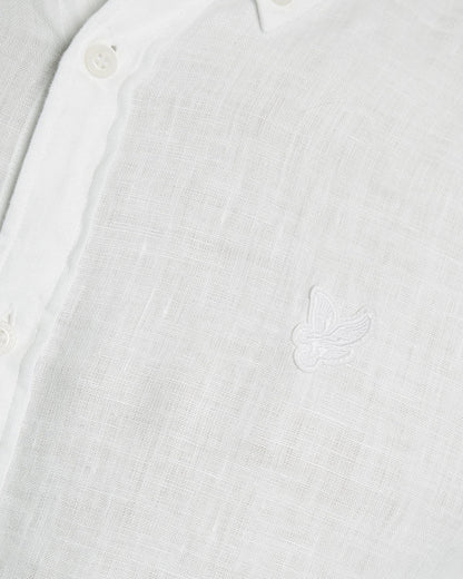 LYLE & SCOTT LINEN BUTTON DOWN SHIRT