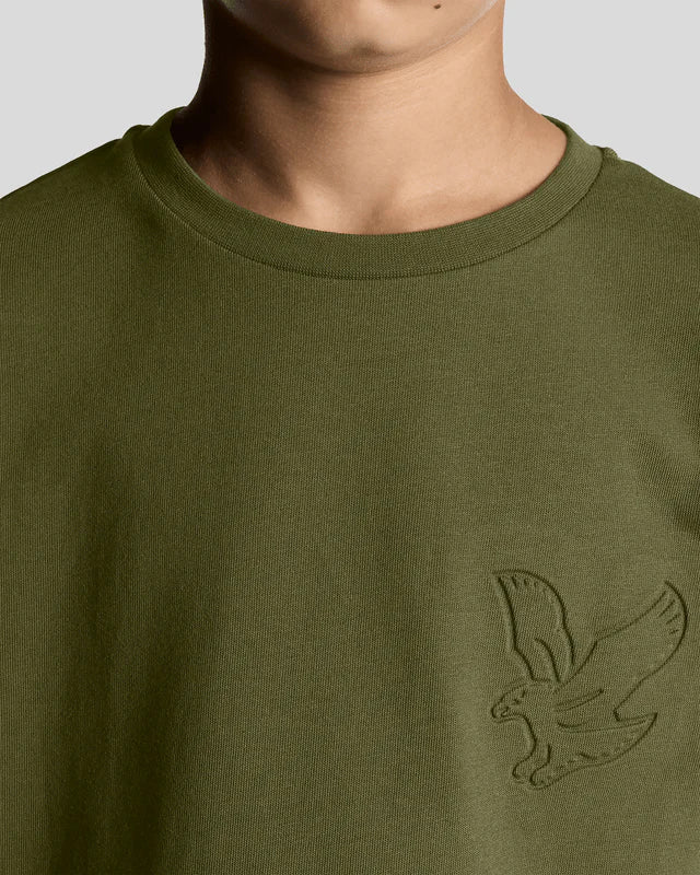 LYLE & SCOTT EMBOSSED EAGLE T SHIRT