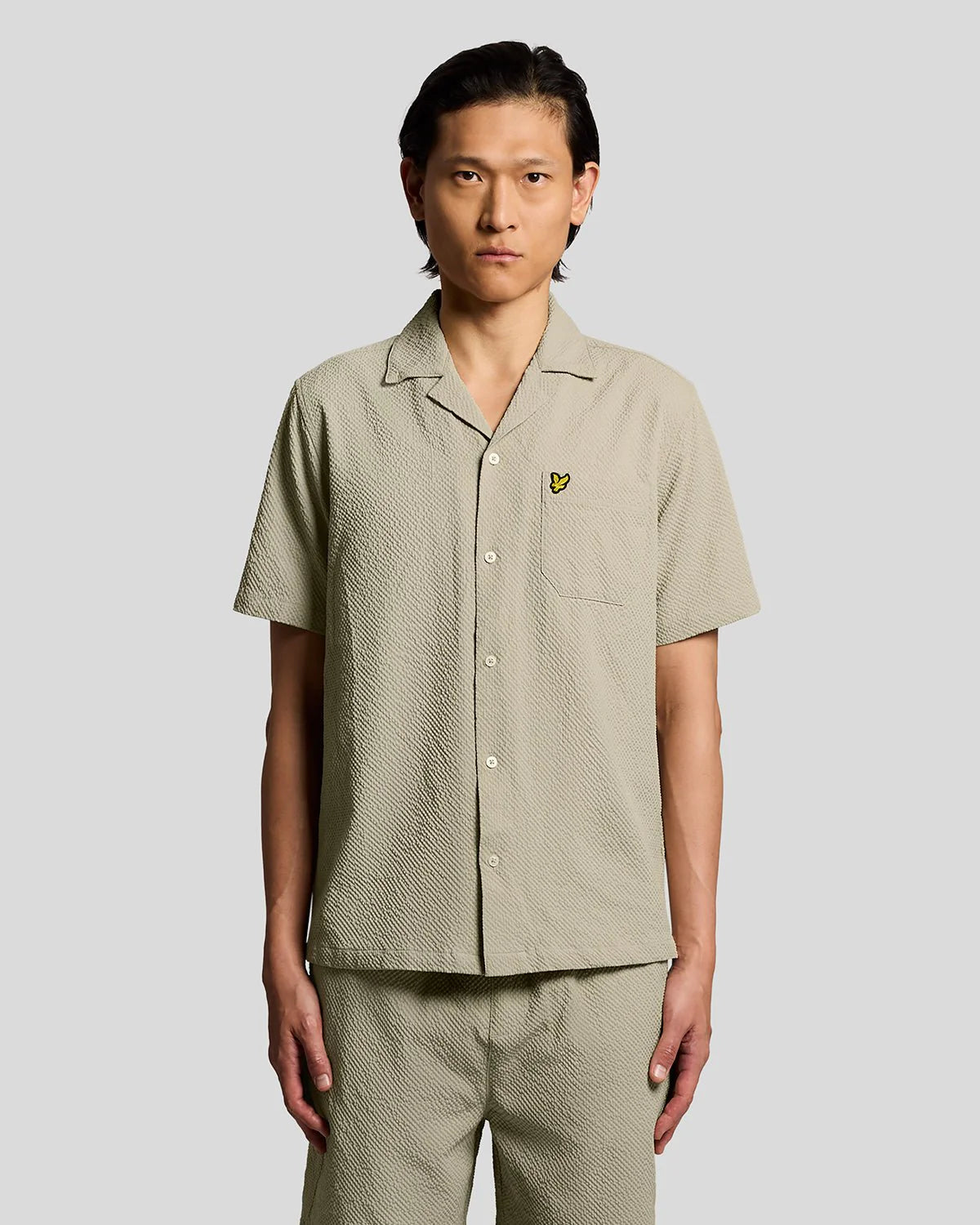 LYLE & SCOTT SS CRINKLE RESORT SHIRT