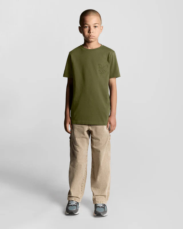 LYLE & SCOTT EMBOSSED EAGLE T SHIRT