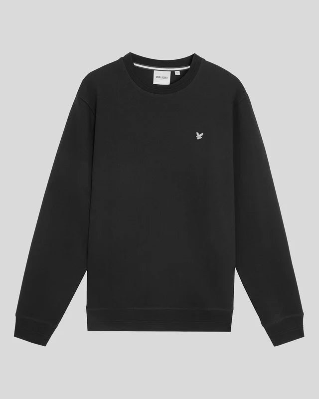 LYLE&SCOTT DIAGONAL WAVE CREW NECK SWEATSHIRT