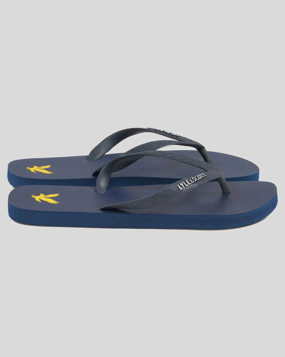 LYLE & SCOTT  LOGO FLIP FLOPS
