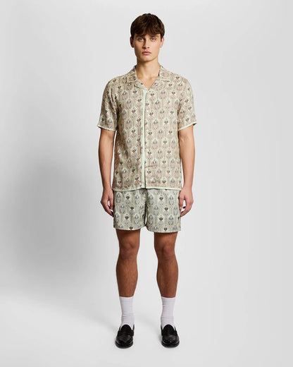 LYLE & SCOTT SS BOTANICAL GRAPHIC SHIRT