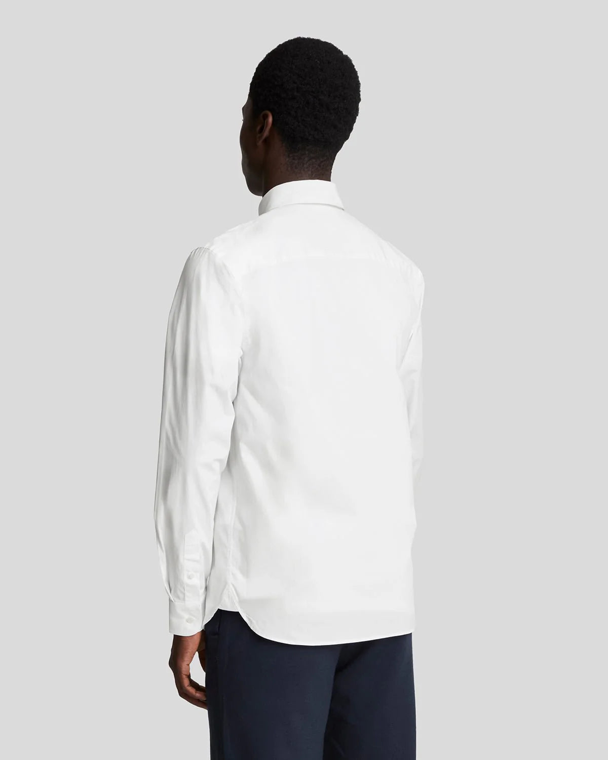 LYLE&SCOTT TONAL EASY CARE POPLIN SHIRT