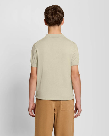 LYLE & SCOTT KIDS KNITTED POLO SHIRT