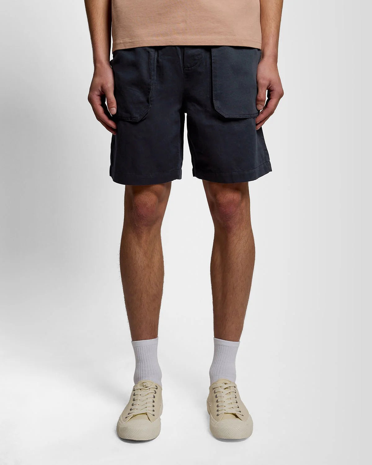LYLE & SCOTT COTTON LINEN SHORTS