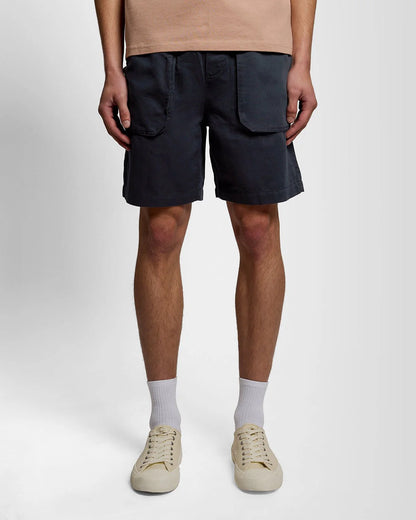 LYLE & SCOTT COTTON LINEN SHORTS