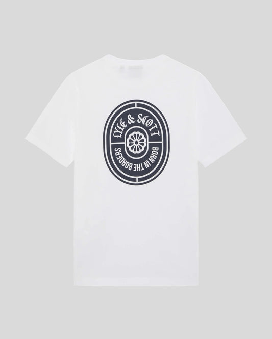 LYLE & SCOTT KIDSGRAPHIC BADGE COTTON T-SHIRT