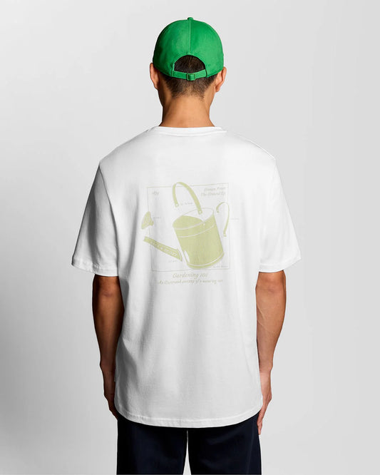 LYLE & SCOTT BACK PRINT GRAPHIC T SHIRT