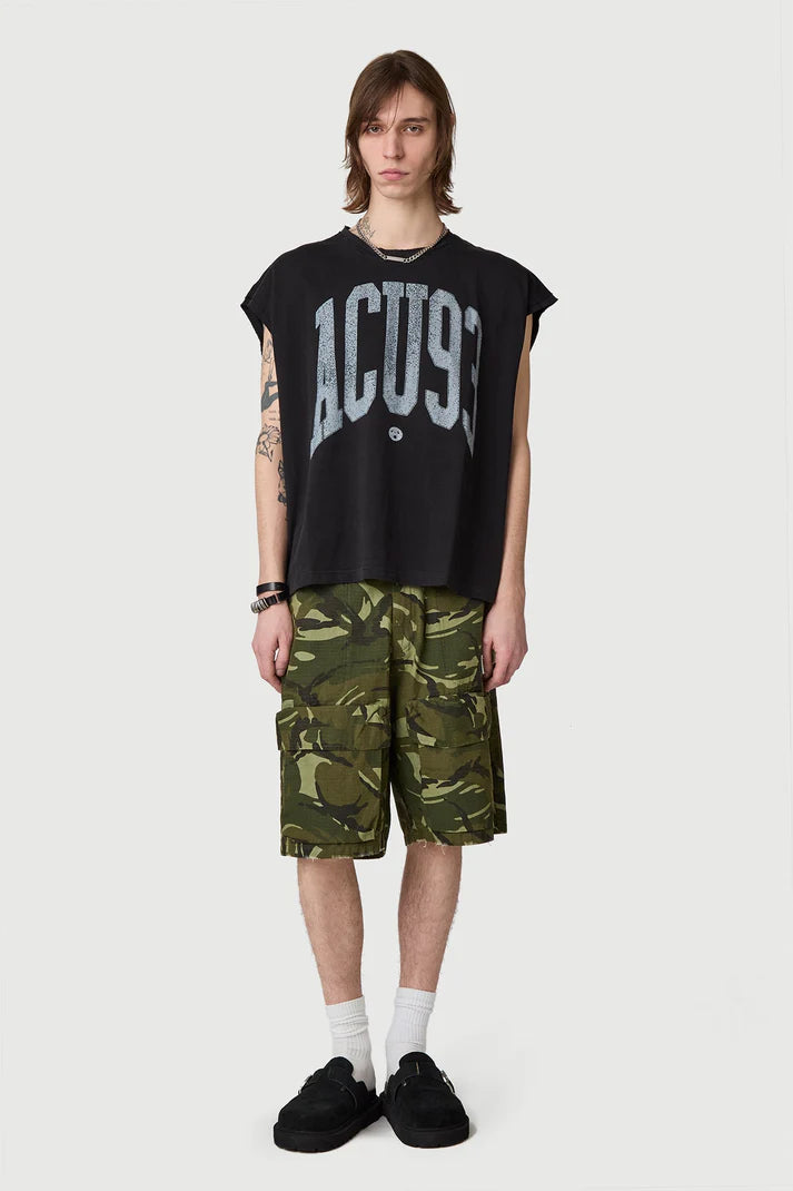 ACUPUNCTURE FASHION METAL CARGO SHORTS