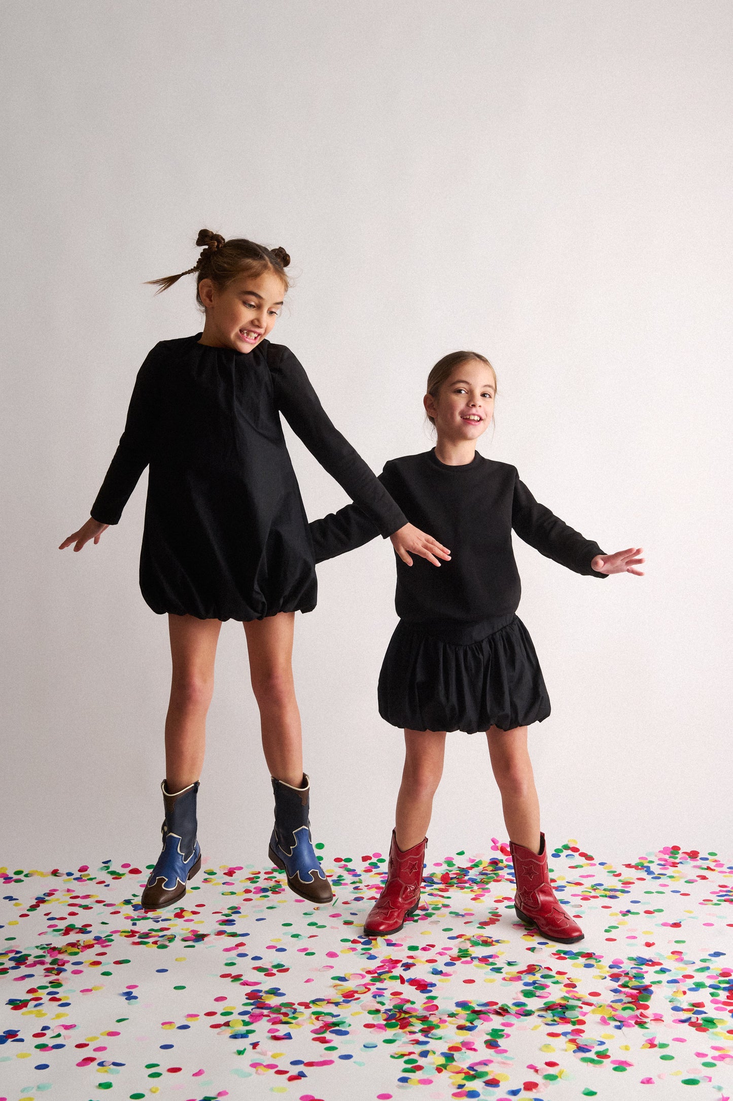 TWO IN A CASTLE MONOCHROME BALLOON DRESS